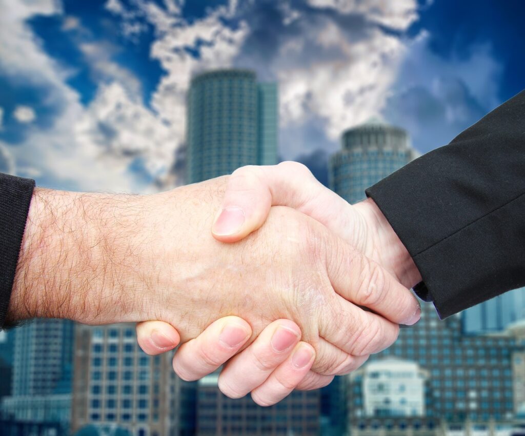 handshake, business, deal